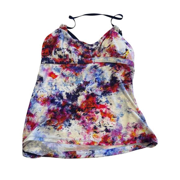 ATHLETA Hypersonic Scoop Tankini Top in Size Small - Picture 2 of 6